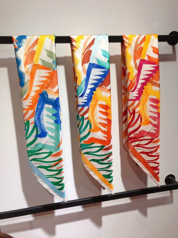 Hermes silk Scarf 90X90cm E15